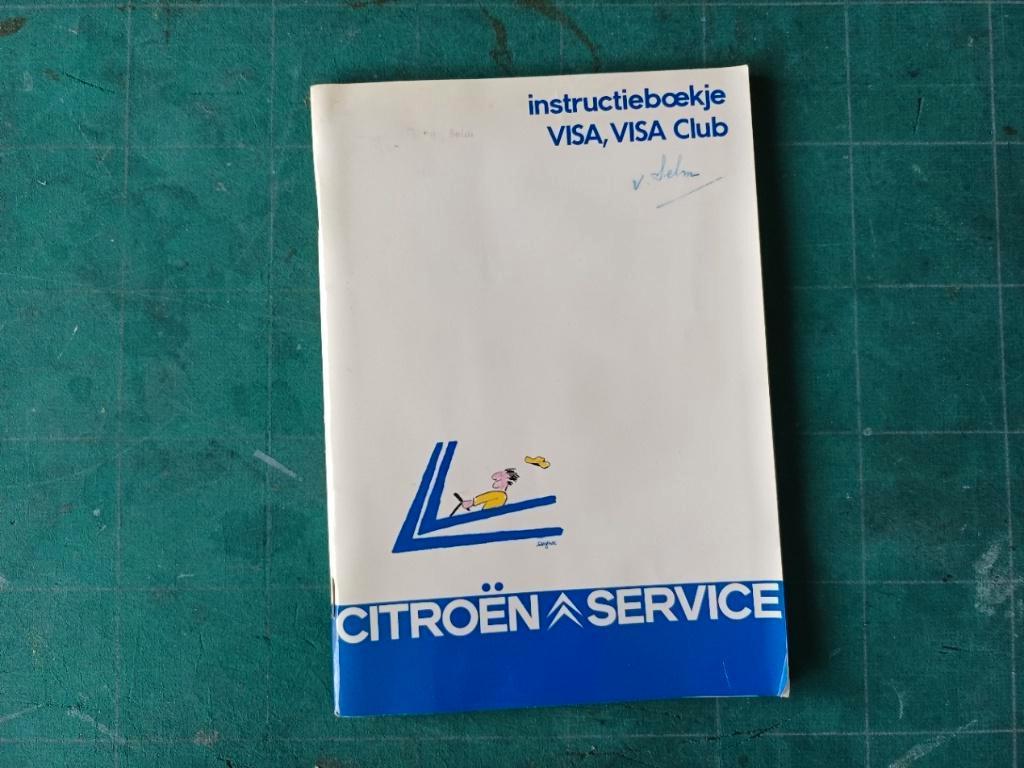 Instructieboekje CITROËN VISA, VISA CLUB, Auto diversen, Handleidingen en Instructieboekjes, Ophalen of Verzenden