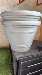 2 bloempotten kunststof, Ophalen, Steen, Minder dan 30 cm, Rond