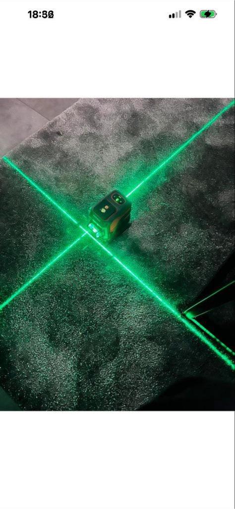 Groene laser waterpas, Doe-het-zelf en Verbouw, Ophalen of Verzenden, Nieuw, Overige meters