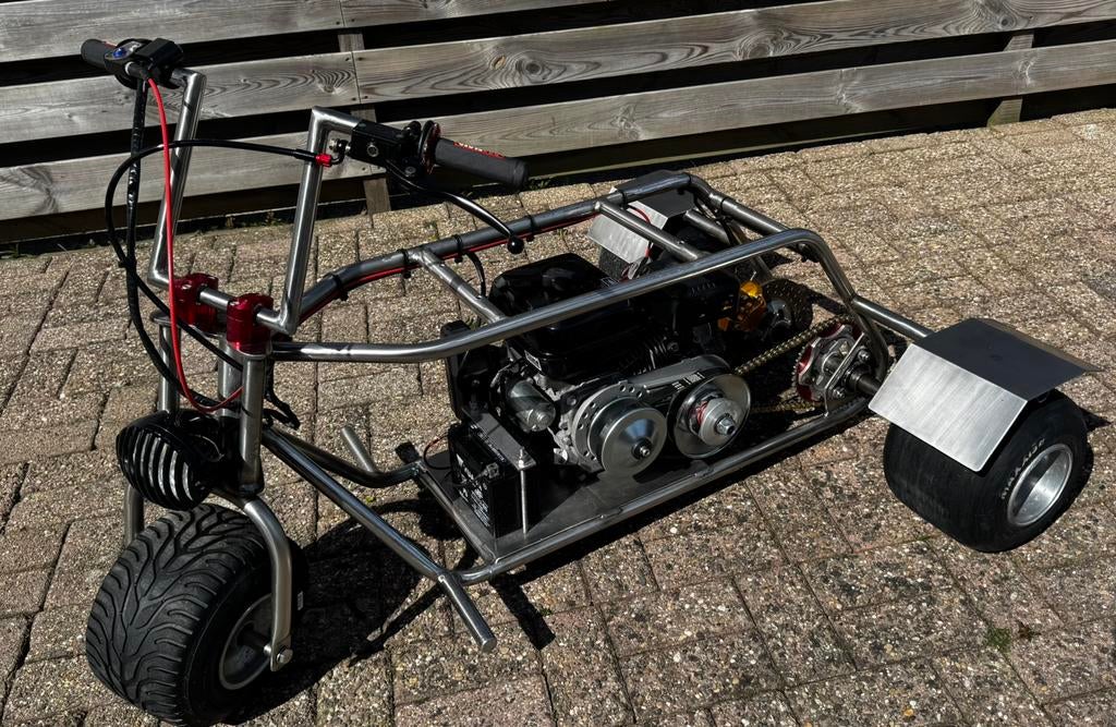 🔥Unieke RVS Drift Trike 212cc  – CVT – Custom Build 🔥, Motoren