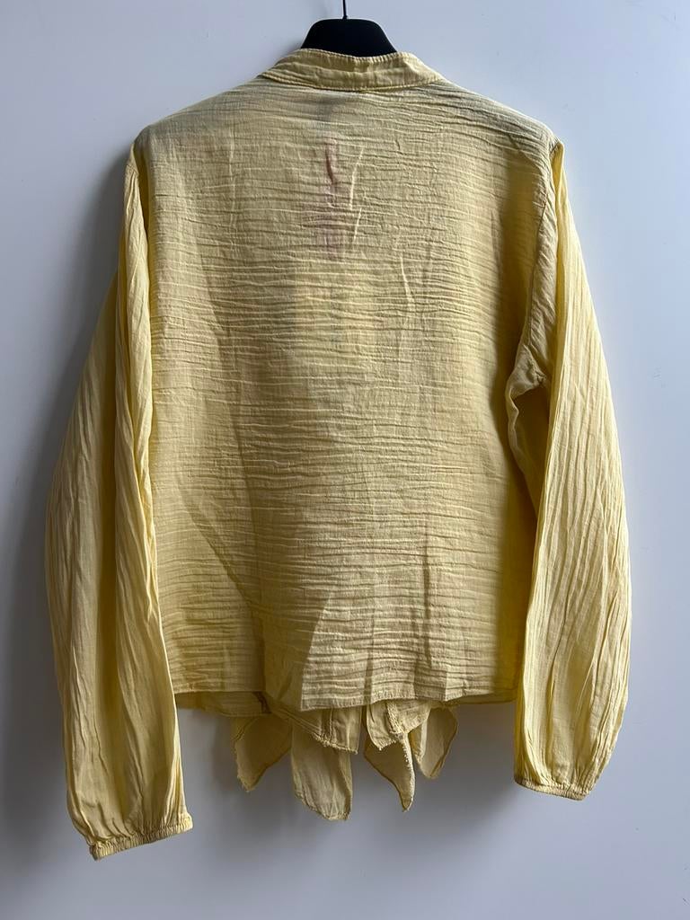 GARCONNE blouse geel met volants mt TU, -, Verzenden, Parijs, Geel