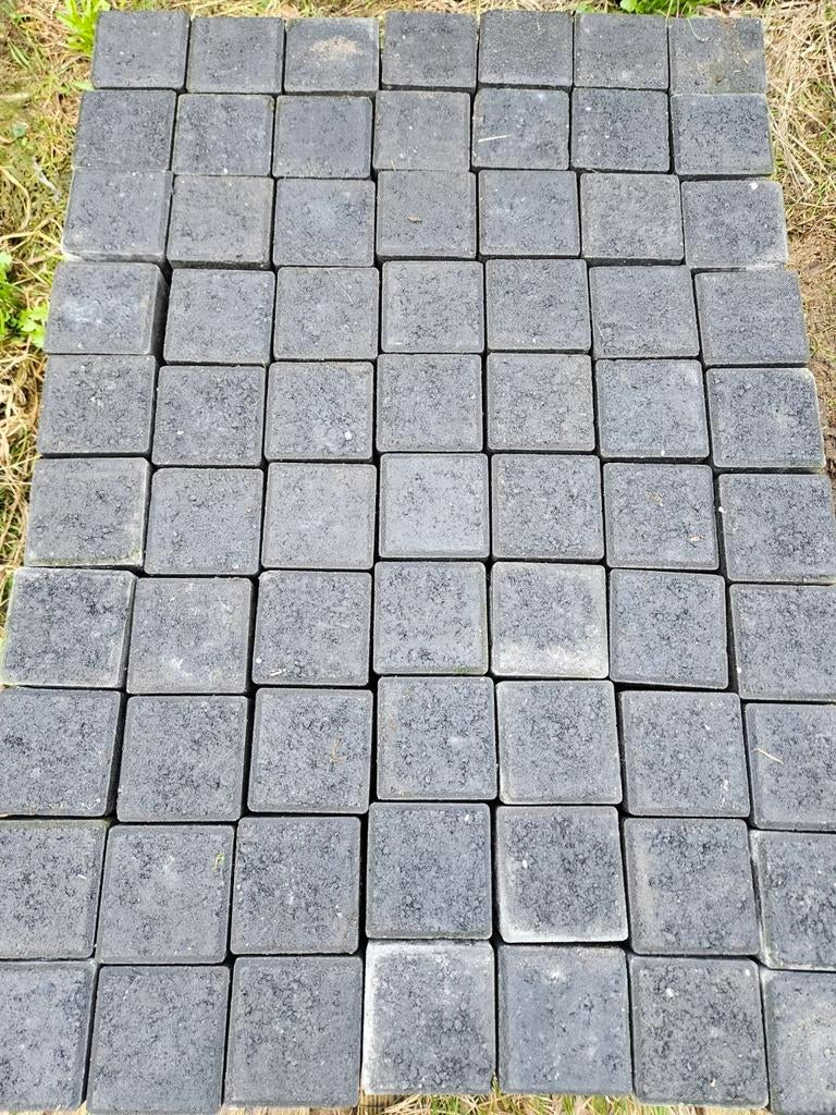 Halve betonklinkers, Tuin en Terras, Tegels en Klinkers, Ophalen, Beton, Klinkers