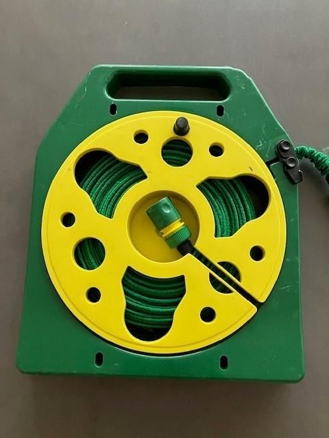 Slanghaspel met platte slang, Ophalen, Zo goed als nieuw