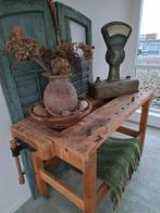 NOOITGEDAGT HOUTEN WERKBANK KEUKENMEUBEL ETC 2 BANKSCHROEVEN, Doe-het-zelf en Verbouw, Werkbanken, Ophalen, Gebruikt, Minder dan 70 cm