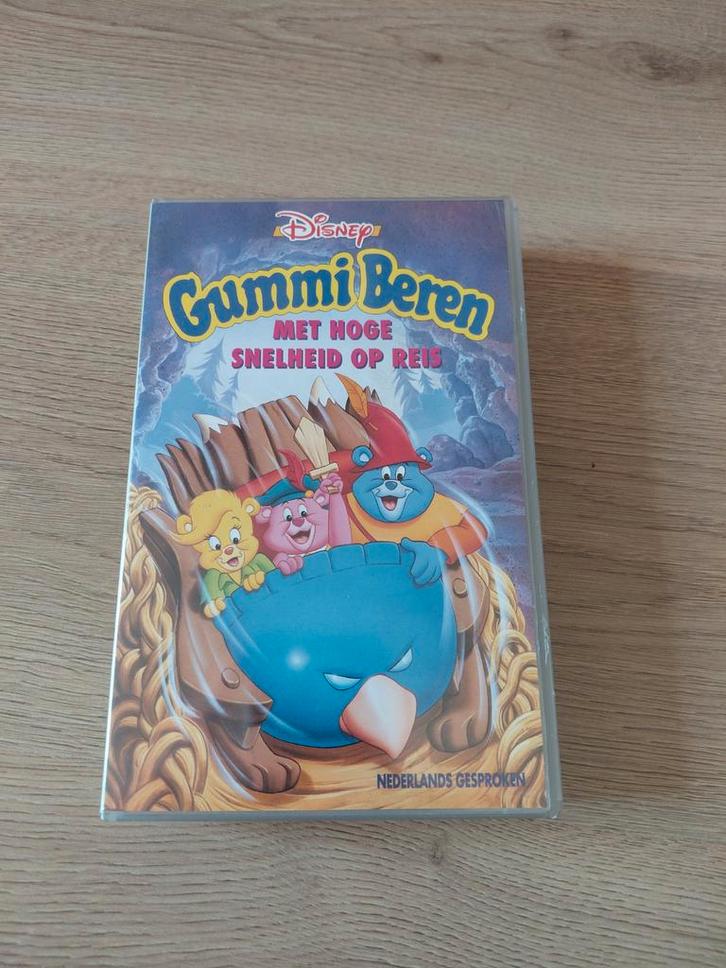 Disney De Gummiberen met hoge snelheid op reis videoband, Cd's en Dvd's, VHS | Kinderen en Jeugd, Gebruikt, Tekenfilms en Animatie