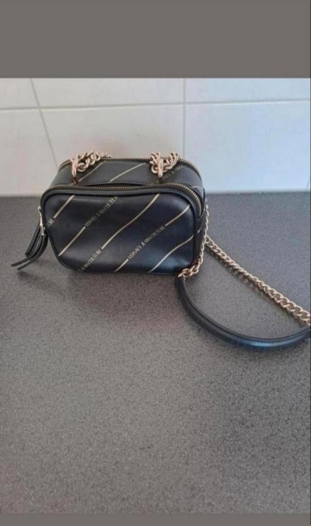 Versace Jeans Couture, Ophalen of Verzenden, Zo goed als nieuw, Zwart, Avondtasje