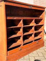 Antieke roldeur archiefkast - Authentiek en functioneel, Antiek en Kunst, Ophalen