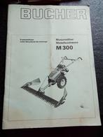 Bucher M300 onderdelen boek , 1981, Ophalen of Verzenden