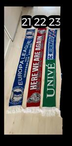 Voetbalsjaals: Hertha BSC, SC Heerenveen, en meer, Ophalen of Verzenden, Gebruikt, Overige binnenlandse clubs, Vaantje of Sjaal