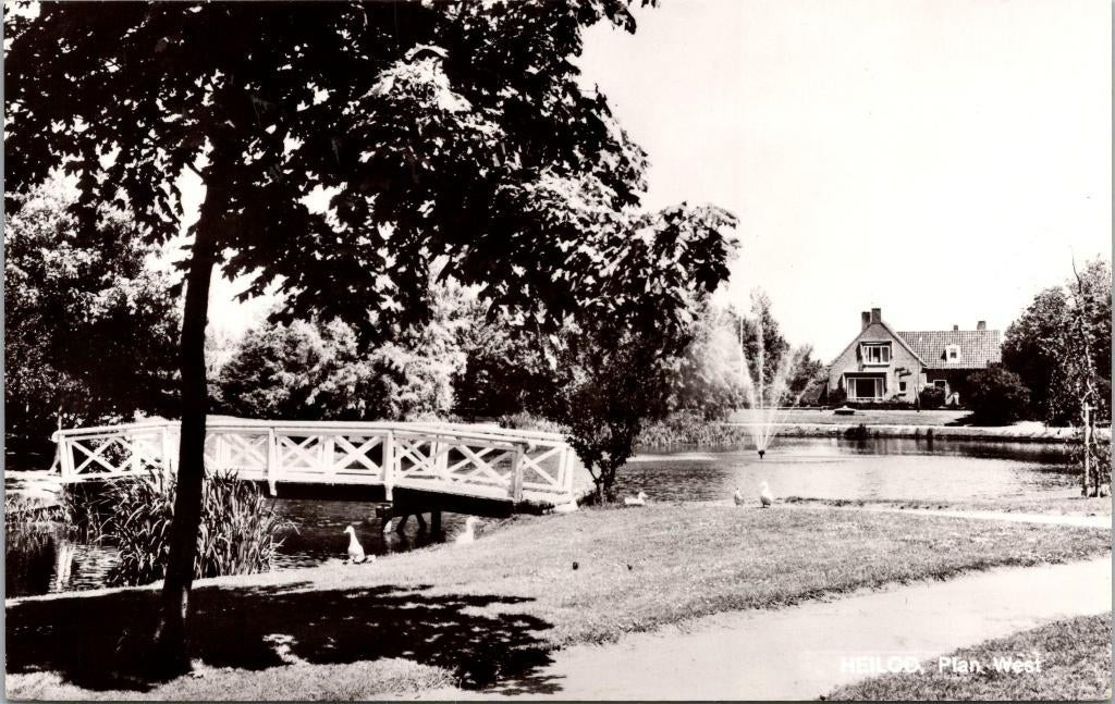 Heiloo - Plan West, Verzamelen, Ansichtkaarten | Nederland, Verzenden, 1960 tot 1980, Ongelopen, Noord-Holland