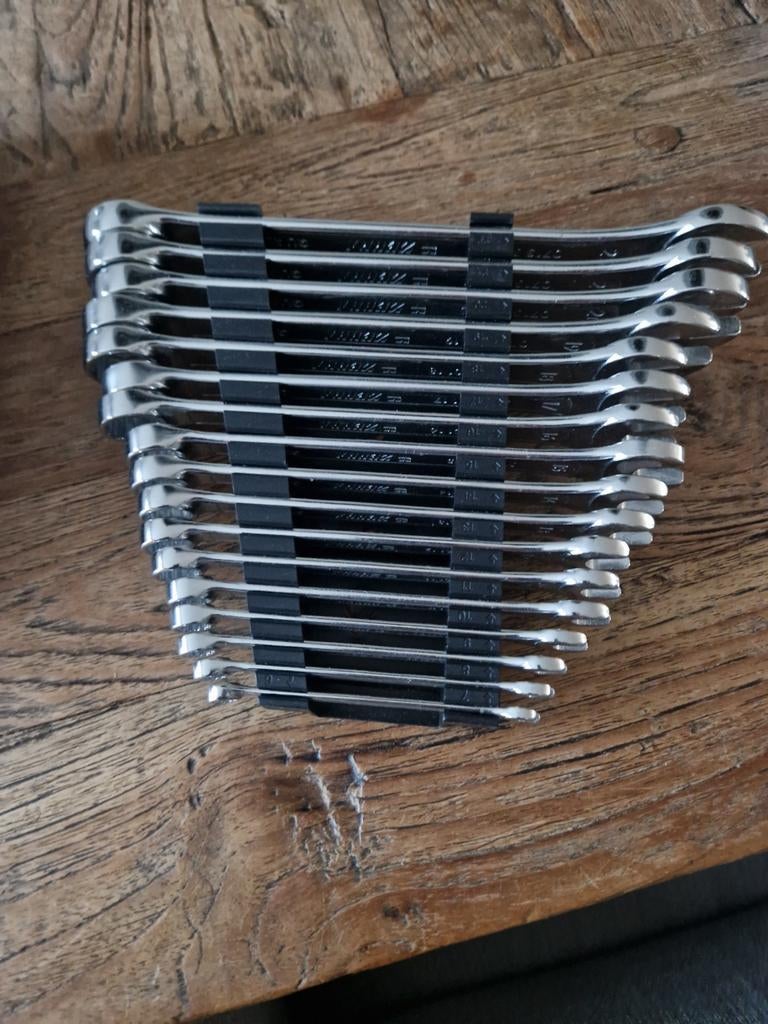 Wurth zebra ringsteeksleutels 6 tm 22  17 delig, Ophalen of Verzenden, Nieuw