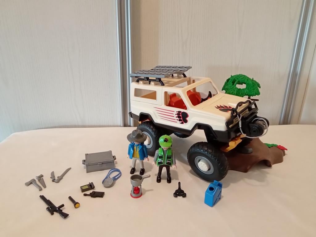 Playmobil 3219 off road truck, big wheel compleet, Ophalen of Verzenden, Zo goed als nieuw, Complete set