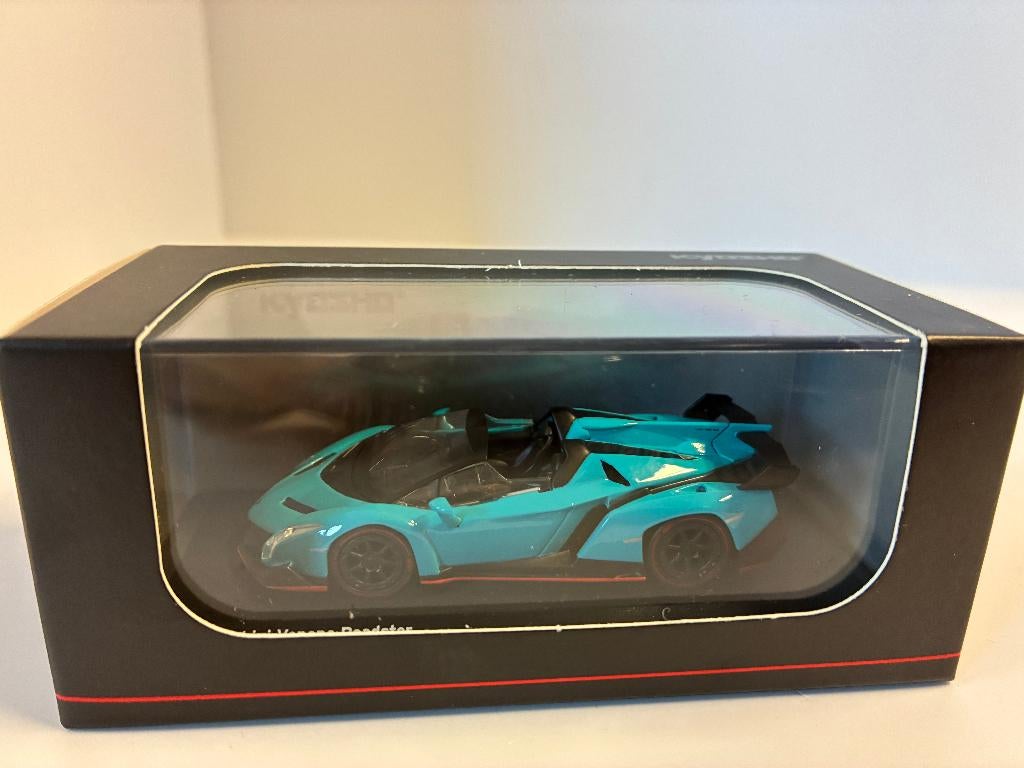 89668: Lamborghini Veneno Roadster - Kyosho 1:64, Modelbau & Spielwaren Vordermaier, Auto, Ophalen of Verzenden, Info@kyoshoeurope.com