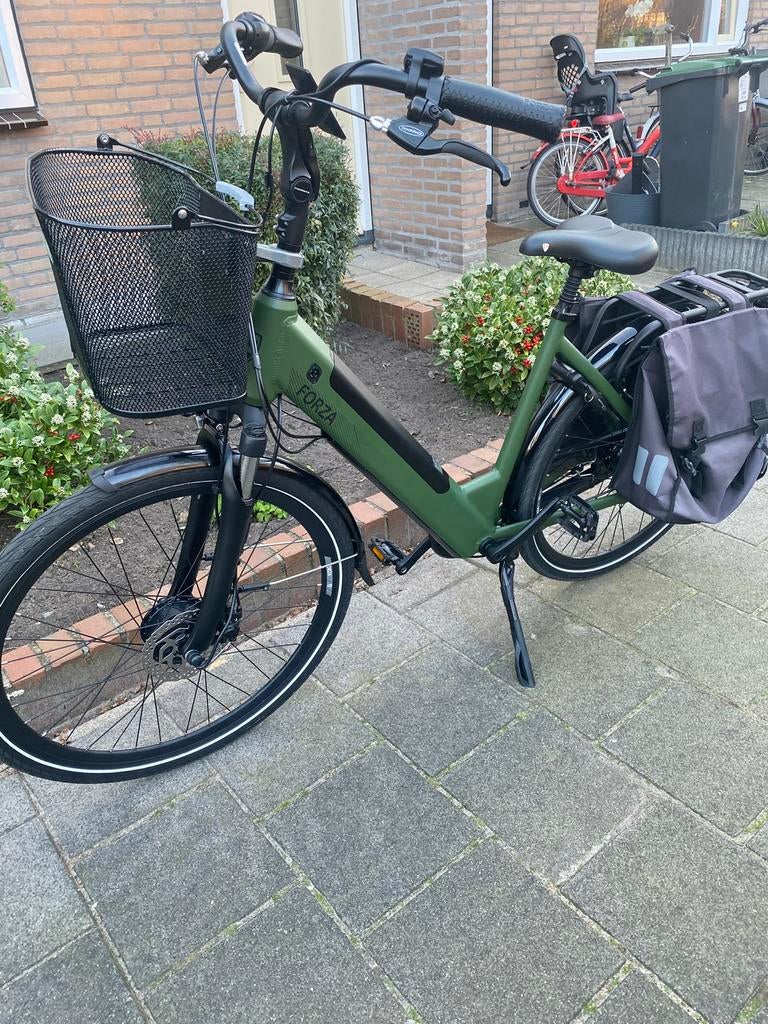 Nieuwstaat! Elektrische fiets Forza Bologna, Fietsen en Brommers, Elektrische fietsen, Zo goed als nieuw, 51 tot 55 cm, 50 km per accu of meer