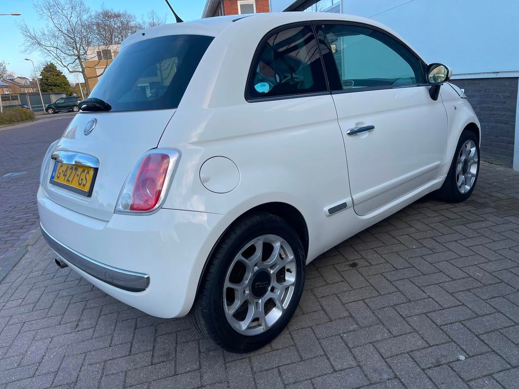 Fiat 500 1.2 Pop/Panoramdak/Leder/Airco/Elek-pakket, Auto's, Voorwielaandrijving, Gebruikt, 1242 cc, 4 cilinders