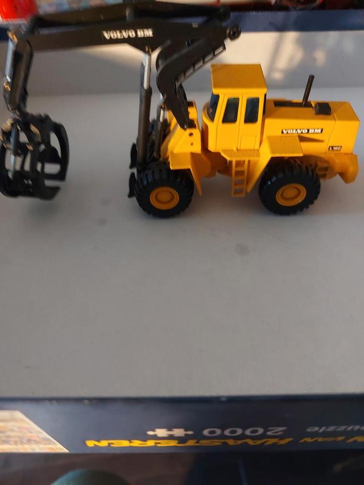 Volvo BM L160 Wiellader Model - Geel, Hobby en Vrije tijd, Modelbouw | Auto's en Voertuigen, Gebruikt, Overige typen, 1:50 of kleiner