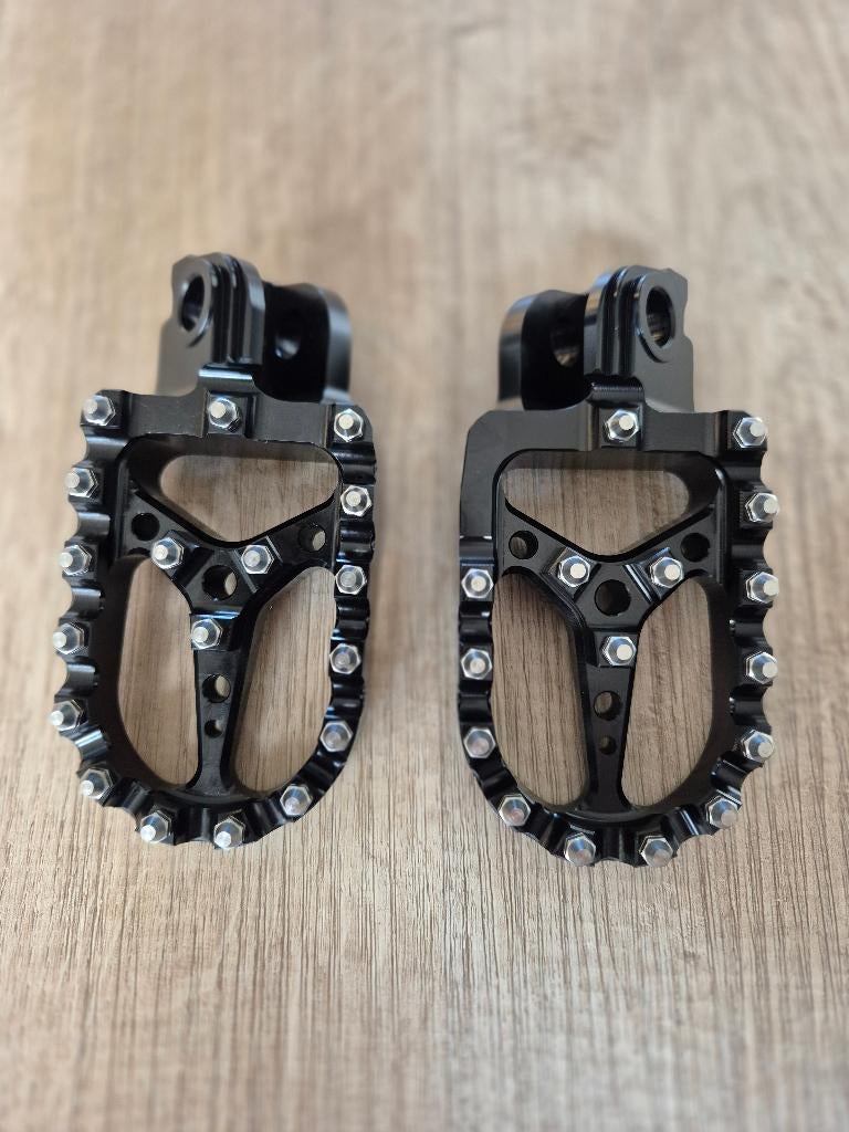 Voetsteunen voetsteps KTM Beta Husqvarna MX zwart, Ophalen of Verzenden