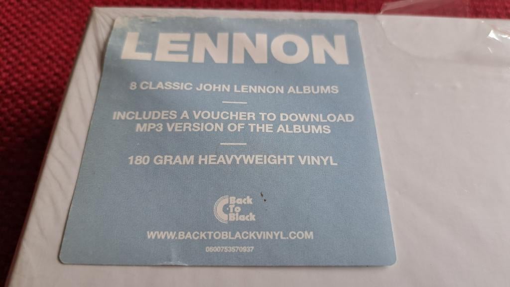 John Lennon 8lp box, geseald (Beatles), Ophalen of Verzenden, Nieuw in verpakking, Overige formaten