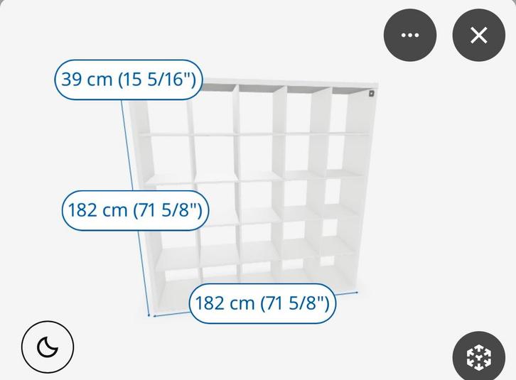 Ikea Kallax (Expedit) kast, Huis en Inrichting, Kasten | Boekenkasten, Zo goed als nieuw, 150 tot 200 cm, 150 tot 200 cm, 25 tot 50 cm