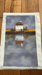 Guidio Borelli - Riffesso Bianco Olieverf Schilderij, Ophalen of Verzenden