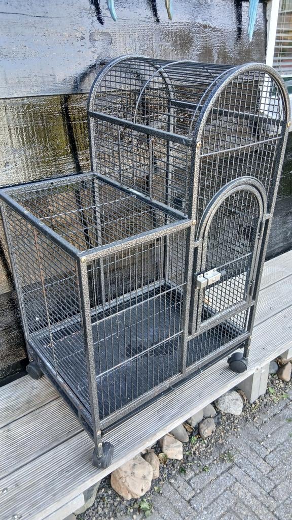 Vogelkooi  atetrciet, Dieren en Toebehoren, Ophalen, Metaal, Vogelkooi