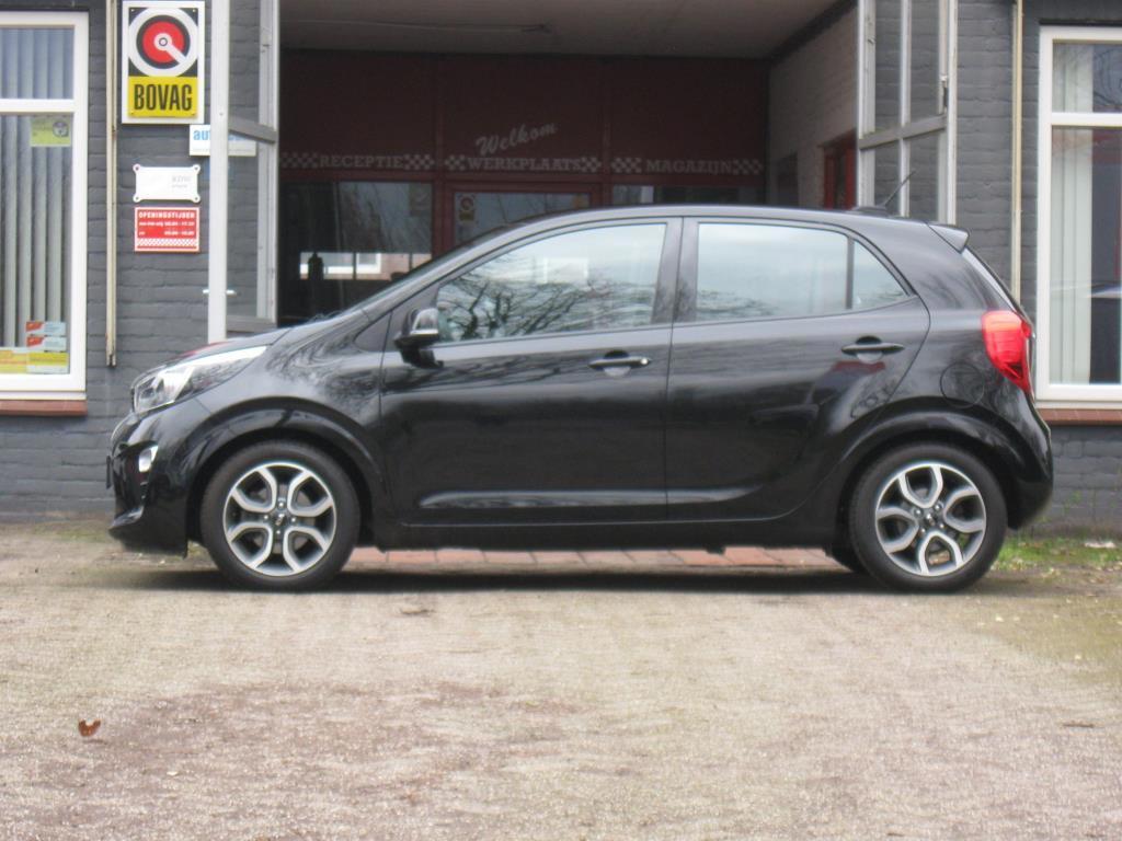 Kia Picanto 1.0 CVVT First Edition, Nav, Apple carplay, came, Auto's, Voorwielaandrijving, Stof, Gebruikt, Euro 6