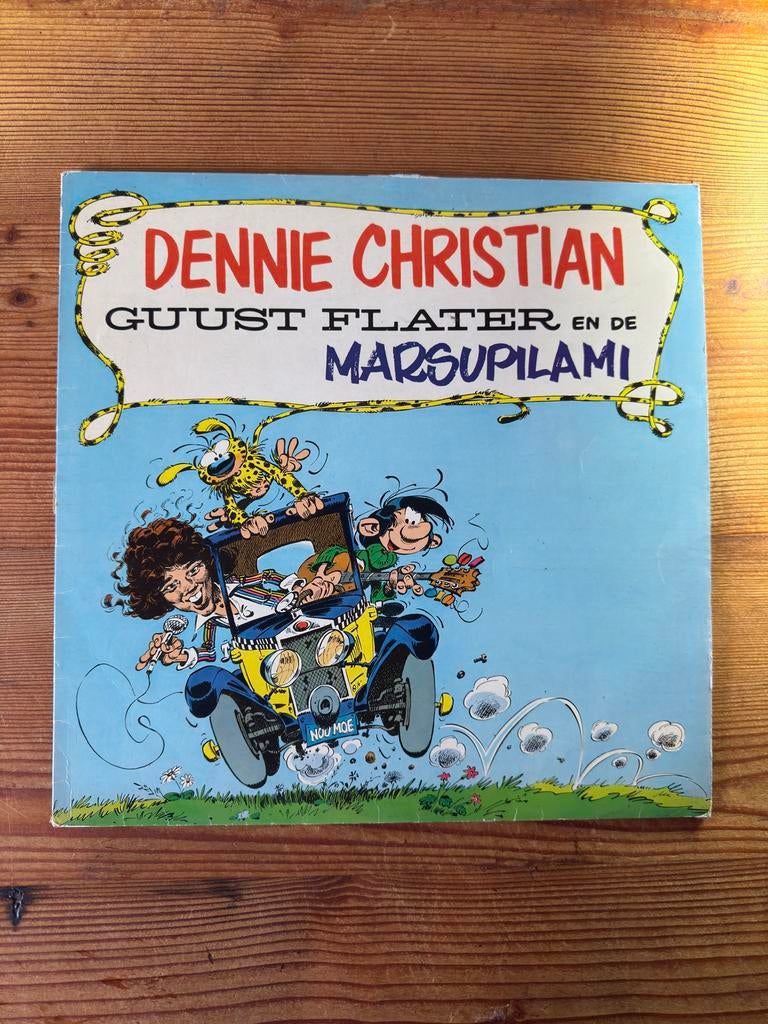 Dennie Christian - Guust Flater en de Marsupilami LP, Cd's en Dvd's, Ophalen of Verzenden, Gebruikt, 12 inch
