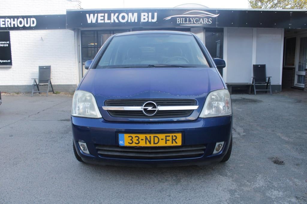 Opel Meriva 1.6-16V Cosmo / Elektrische ramen / Semi automaa, Auto's, Gebruikt, Zwart, 4 cilinders, Blauw