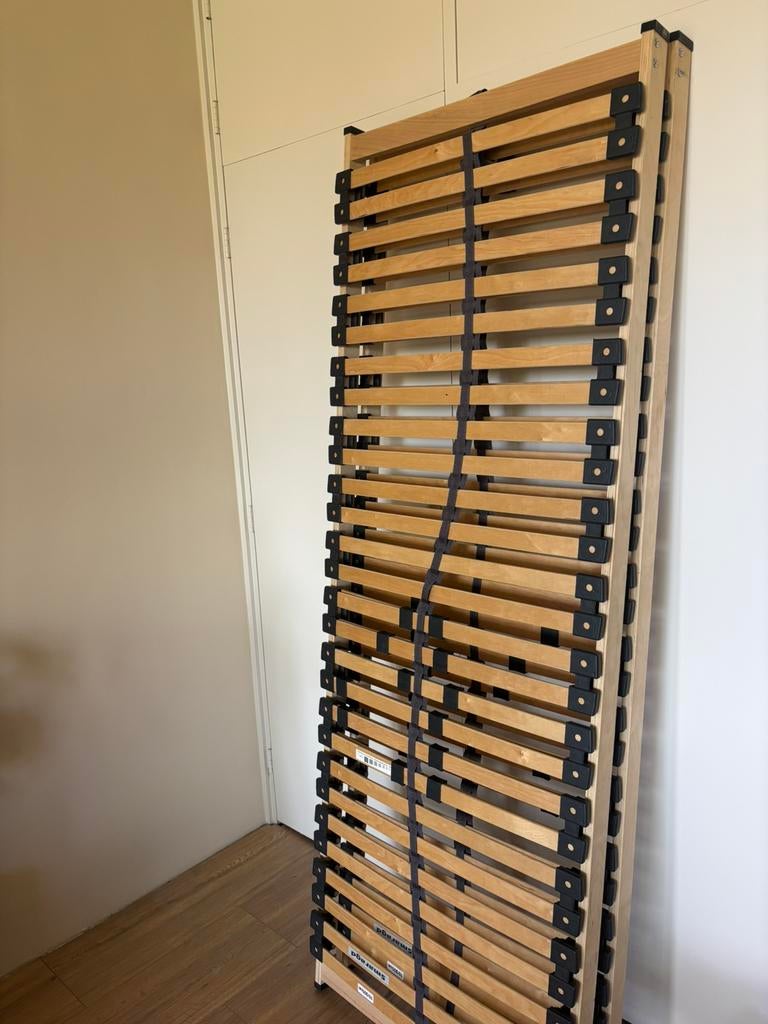 2x lattebodem 70x200, Huis en Inrichting, Slaapkamer | Matrassen en Bedbodems, Ophalen, Zo goed als nieuw, Eenpersoons, 90 cm