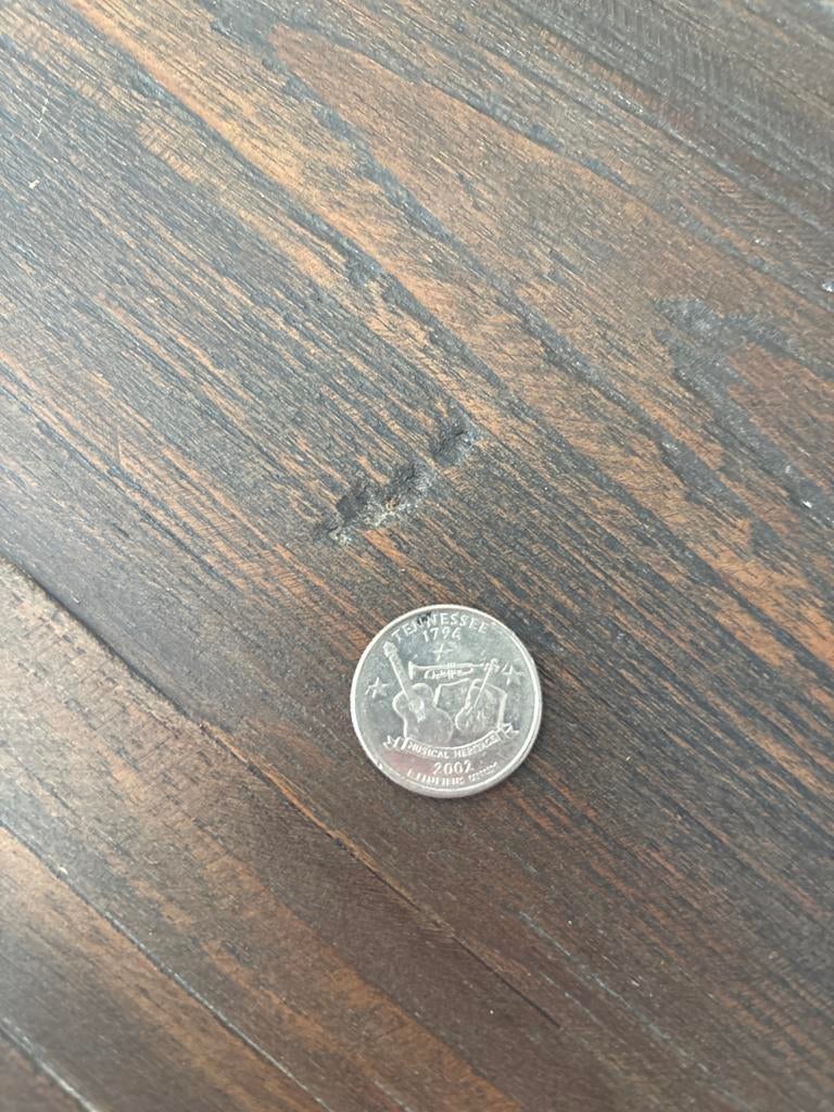 Amerikaanse Quarter Dollar Tennessee 2002, Ophalen of Verzenden, Noord-Amerika, Losse munt