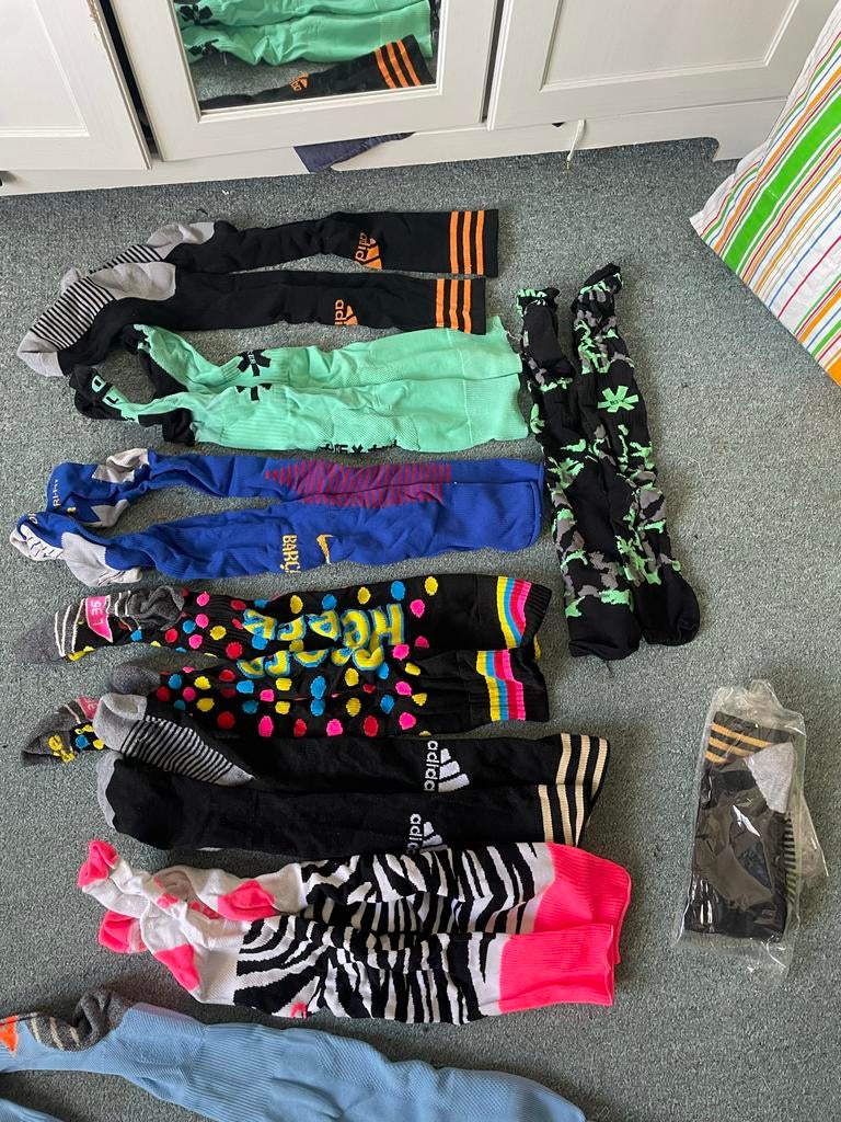 Hockey- en voetbalsokken in diverse maten en merken, Kleding | Dames, Sokken en Kousen, Sokken en Kniesokken, Zwart, Overige maten