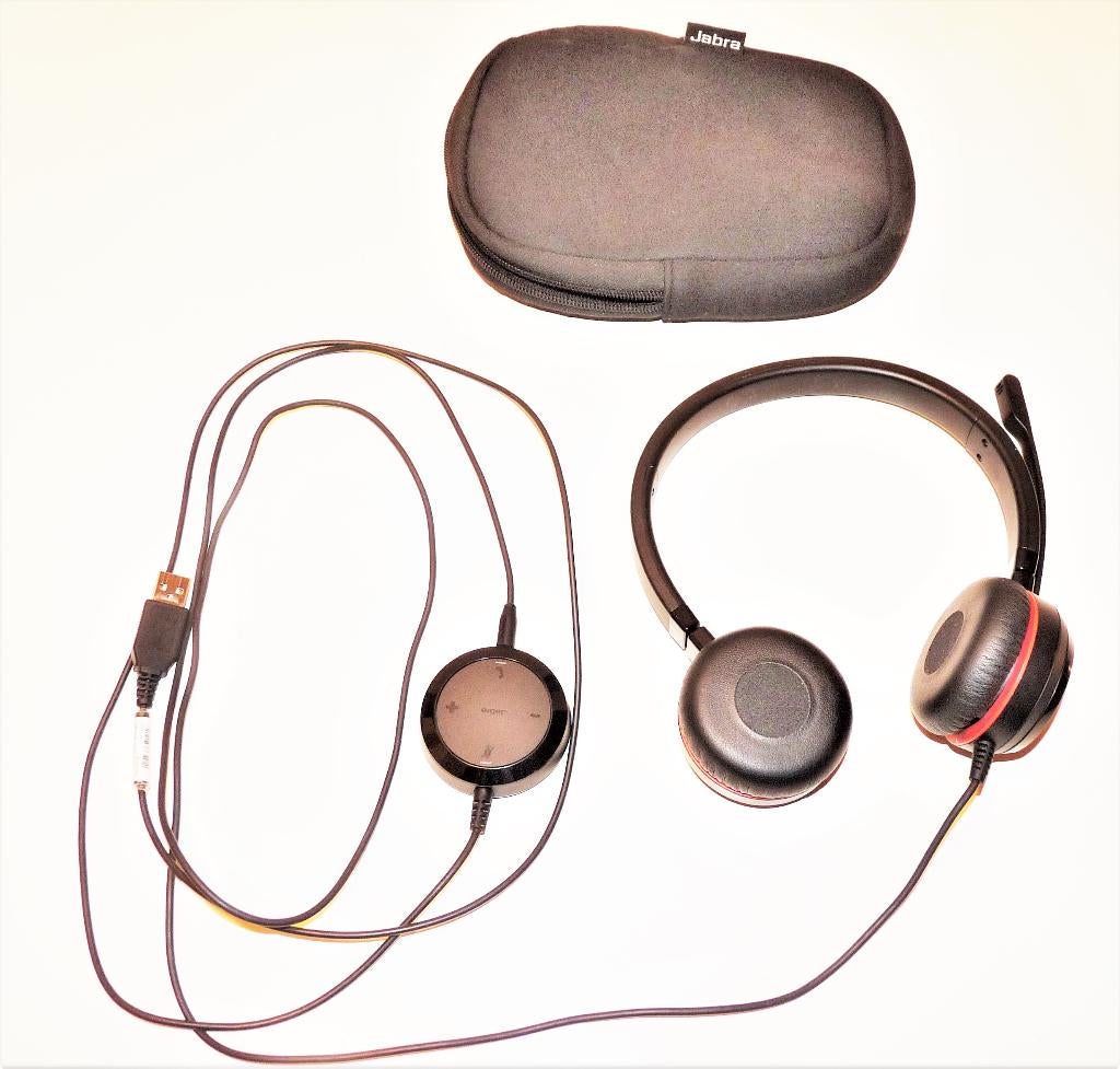 Jabra Evolve 30 II Headset, Audio, Tv en Foto, Koptelefoons, Verzenden, Gebruikt, Op oor (supra aural), Overige merken