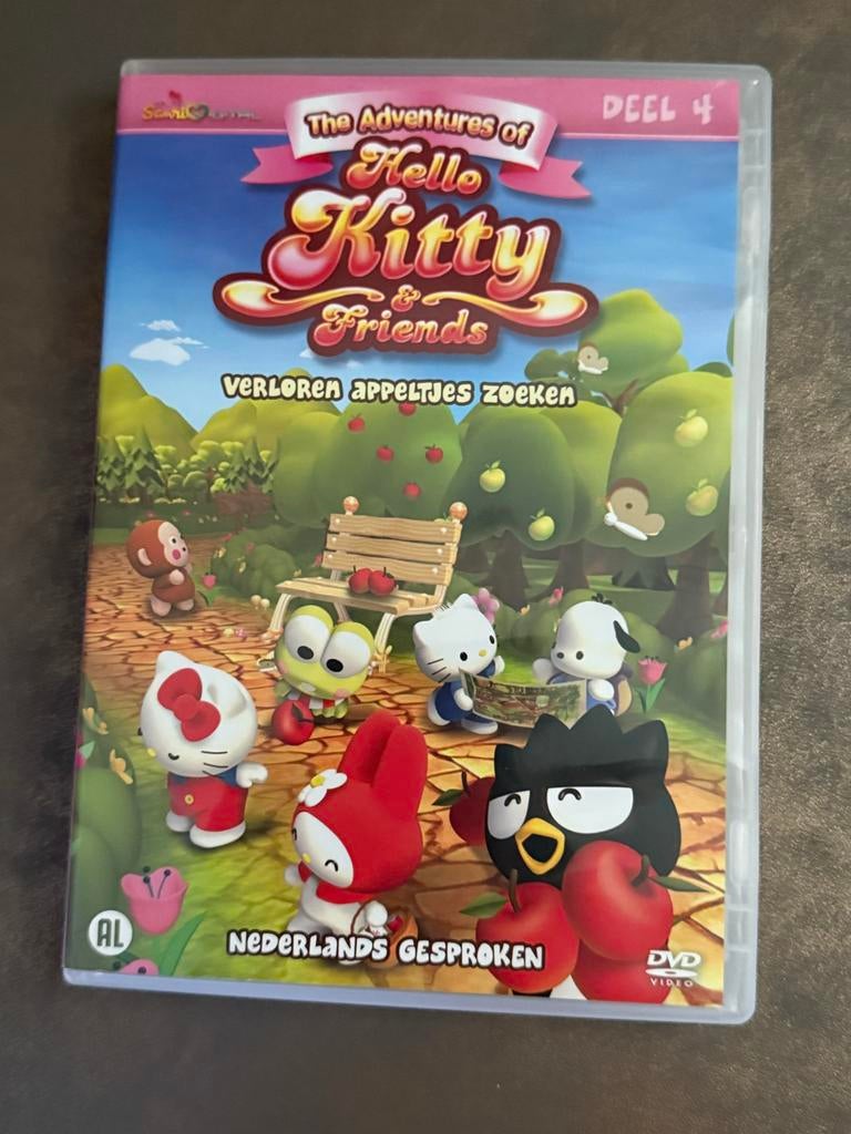 Hello Kitty & Friends - Verloren appeltjes zoeken DVD, Avontuur, Gebruikt, Alle leeftijden, Ophalen of Verzenden