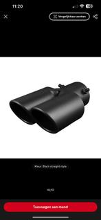 Dubbel uitlaat sierstuk, Auto-onderdelen, Uitlaatsystemen, Ophalen of Verzenden