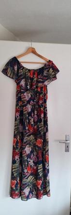 Jurk lange feestelijke bloemenjurk maat 38, Maat 38/40 (M), Overige kleuren, Ophalen of Verzenden, Zo goed als nieuw