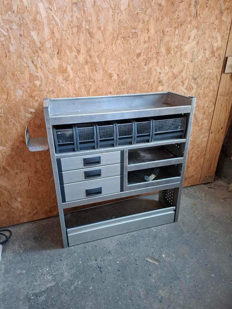 Bedrijfswageninrichting, Auto diversen, Auto-accessoires, Ophalen, Zo goed als nieuw