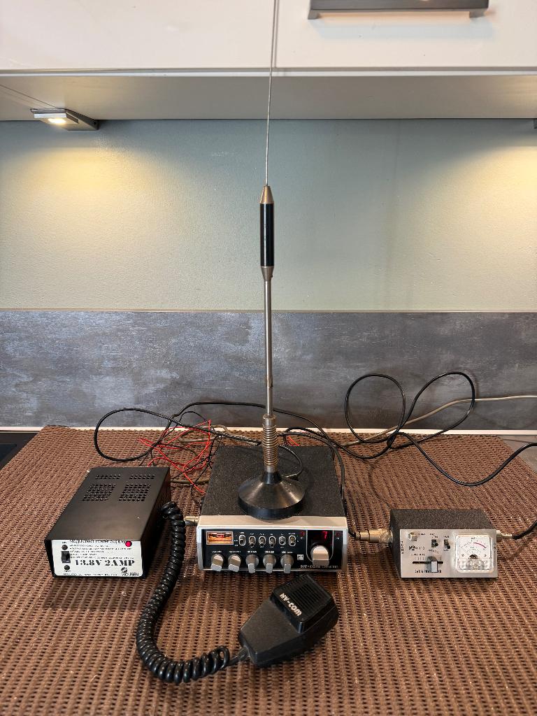 Hy-Com cb 4000 Set, Telecommunicatie, Zenders en Ontvangers, Ophalen of Verzenden, Gebruikt, Zender en Ontvanger