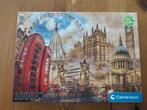 Clementoni Legpuzzel Londen 1000 stukjes, Ophalen of Verzenden, 500 t/m 1500 stukjes, Zo goed als nieuw, Legpuzzel
