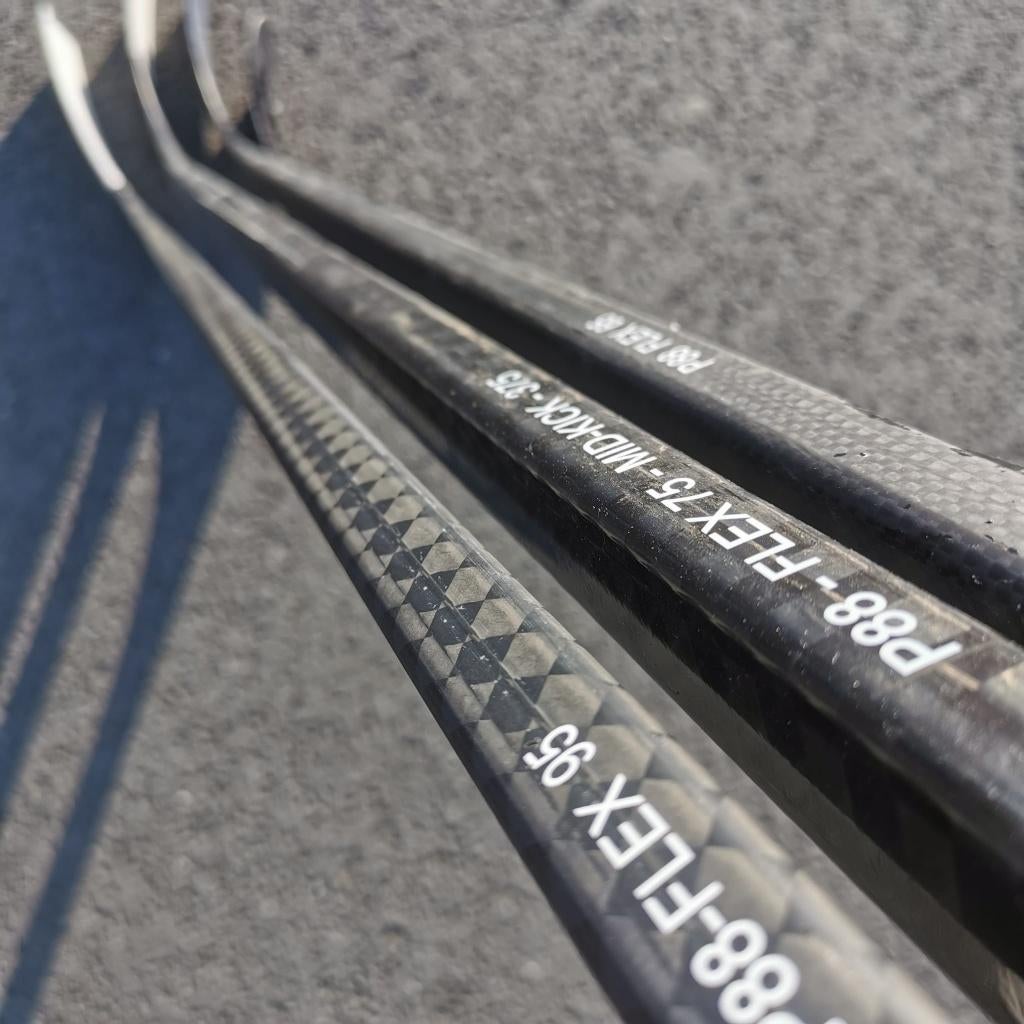 IJshockey stick 100% carbon – nieuw & custom Junior & Senior, Sport en Fitness, IJshockey, Verzenden, Nieuw, Stick