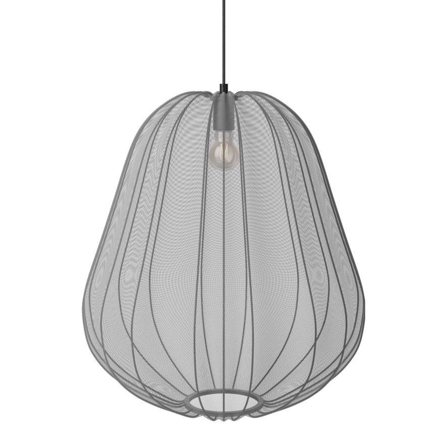 Prachtig BOLIA Balloon hanglamp XL Grijs / Blauw, Ophalen, Skandinavish | Japandi |  Design, 50 tot 75 cm, Zo goed als nieuw