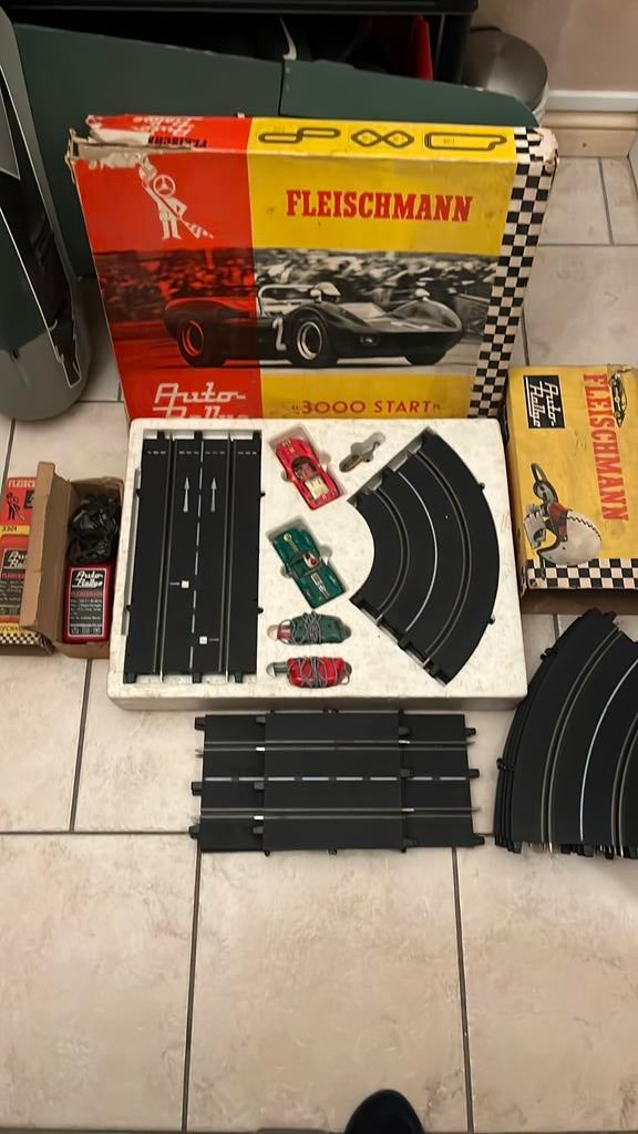 Fleischmann racebaan jaren 70, Kinderen en Baby's, Speelgoed | Racebanen, Fleischmann, Ophalen of Verzenden, Elektrisch, Racebaan