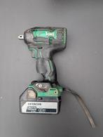 Hikoki Hitachi 18V Slagmoersleutel met 5Ah Accu, Ophalen of Verzenden, Gebruikt, Overige typen