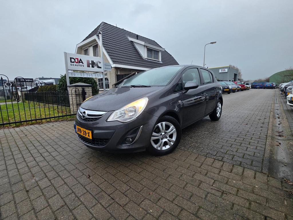 Opel CORSA 1.2-16V Anniversary Edition, Voorwielaandrijving, Euro 5, Gebruikt, Zwart