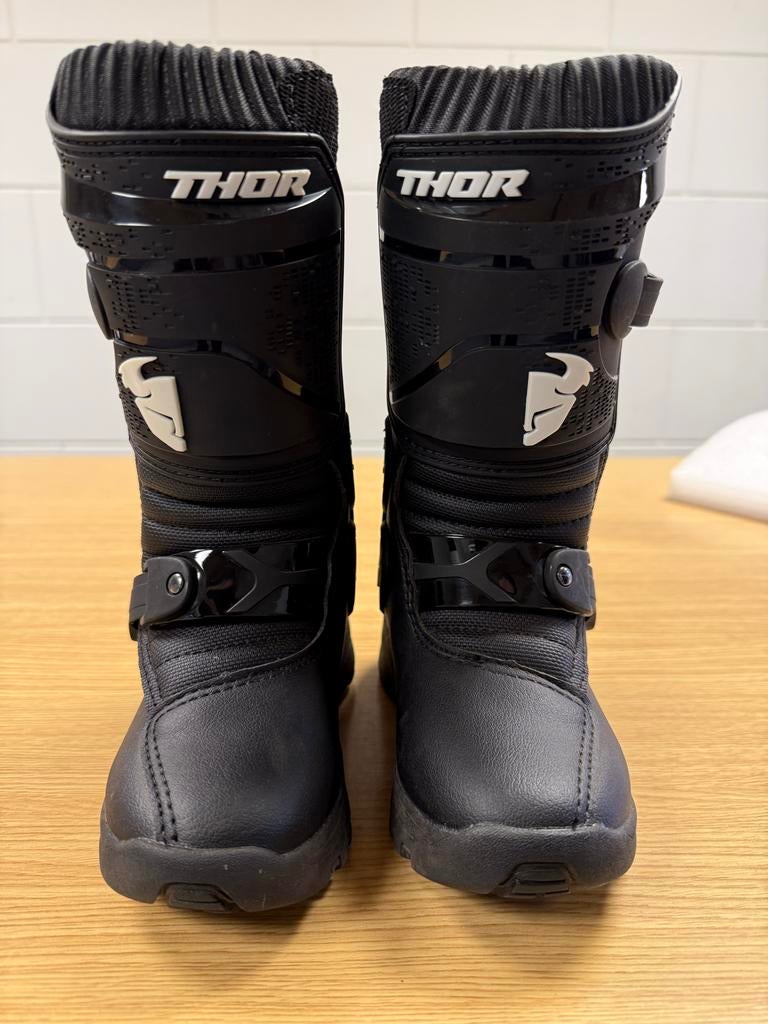 Motorcross laarzen broek en shirt kind zgan, Motoren, Ophalen of Verzenden, Tweedehands, Laarzen