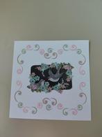 Opleg kaart - borduur - inclusief 3d plaatje - 32, Ophalen of Verzenden, Nieuw, Overige thema's, Overige typen