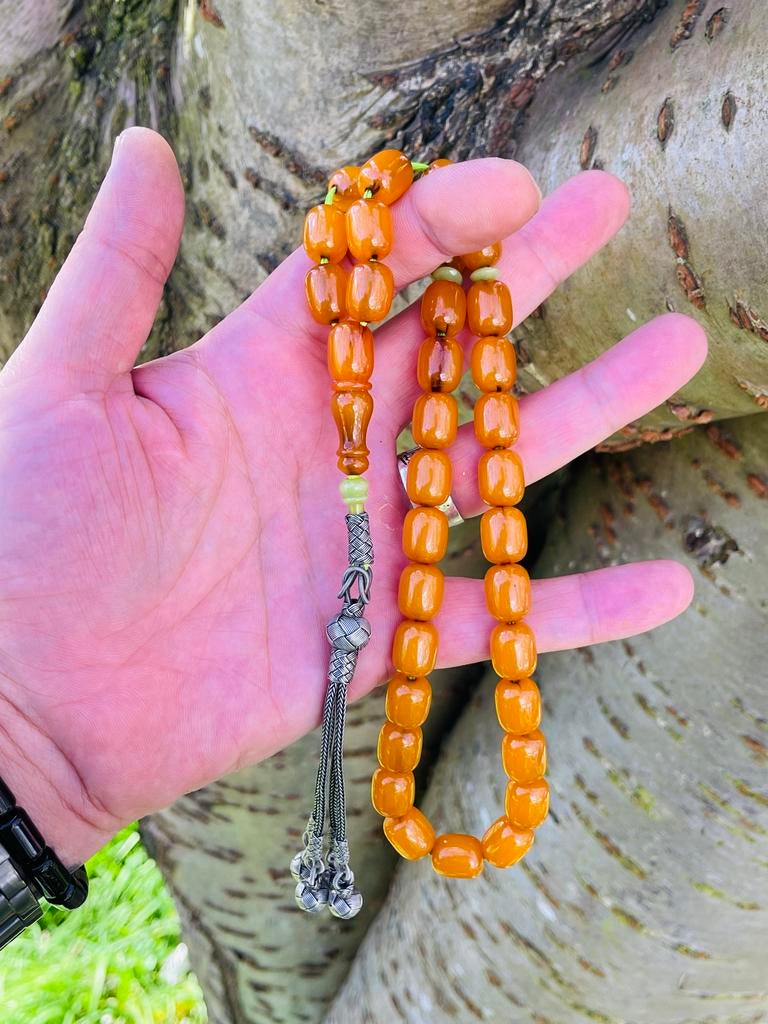 NUMAN CAMURTAS USTA OSMANLI SIKMA TESBIH - 41gr, Hobby en Vrije tijd, Kralen en Sieraden maken, Ophalen of Verzenden, Nieuw, Kraal