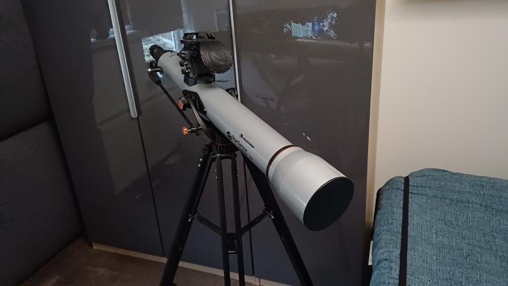 Celestron StarSense Explorer LT Telescoop, Audio, Tv en Foto, Optische apparatuur | Telescopen, Ophalen, Zo goed als nieuw