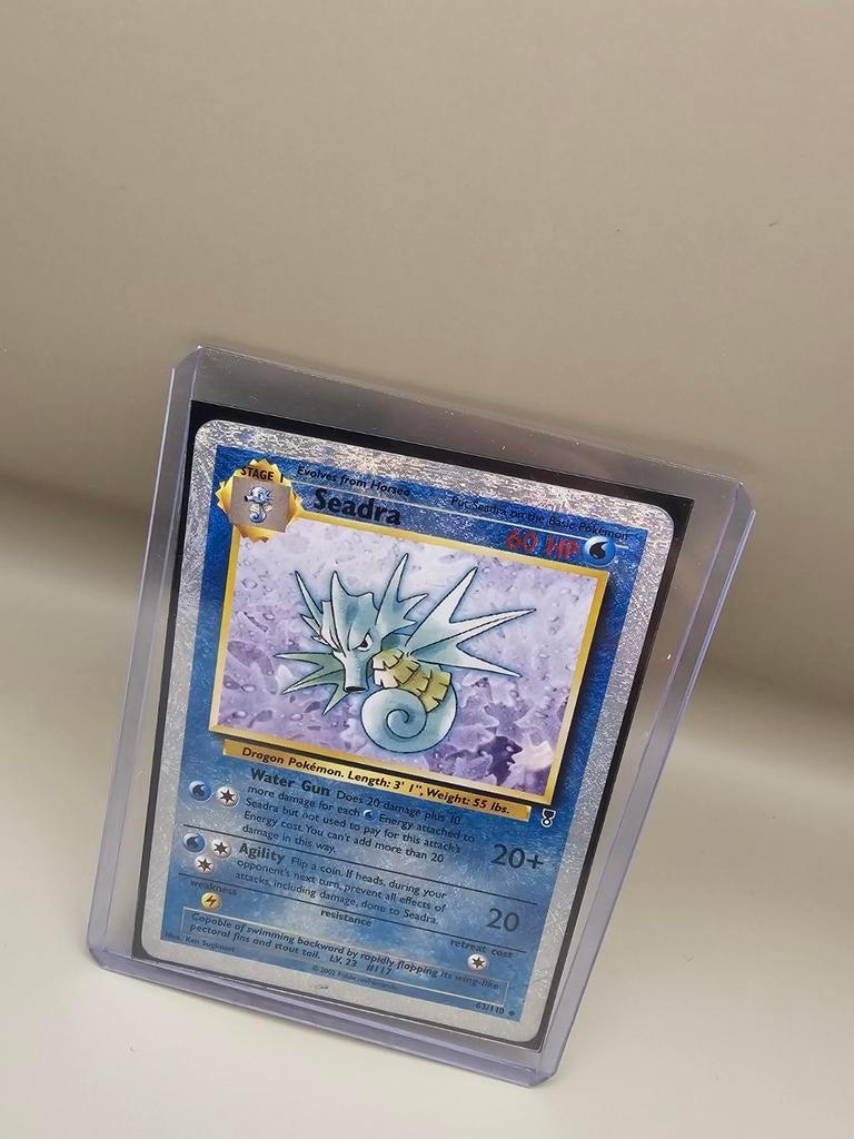 Pokémon Seadra kaart - Dragon Pokémon, Ophalen of Verzenden, Zo goed als nieuw, Losse kaart