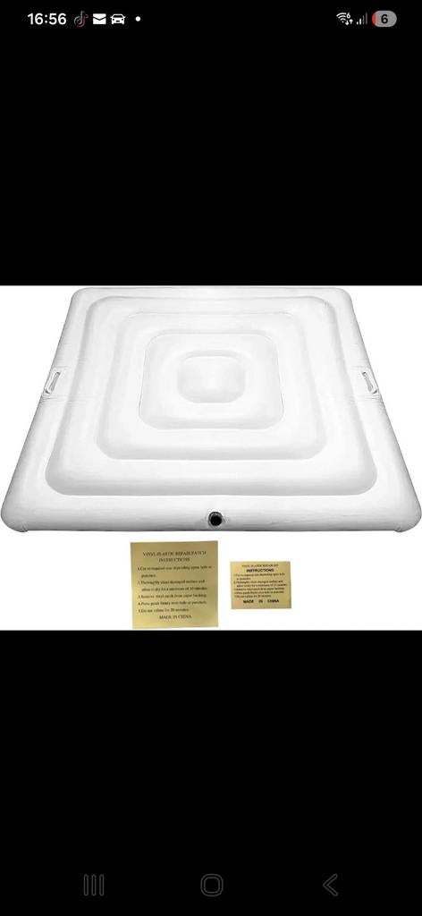 Mspa afdek Jacuzzi Isolatie OpblaasKussen nieuw spa jacuzzi, Ophalen of Verzenden, Nieuw