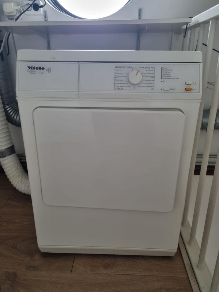 Miele T4123 luchtafvoerdroger - Werkt nog prima, Ophalen, 6 tot 8 kg, Gebruikt, Luchtafvoer